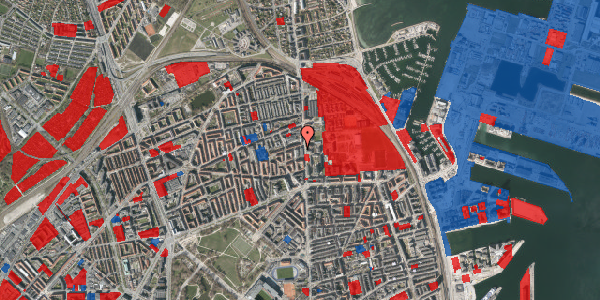 Jordforureningskort på Østerbrogade 117, 2. 209, 2100 København Ø