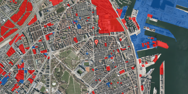 Jordforureningskort på Østerbrogade 140, st. 1, 2100 København Ø
