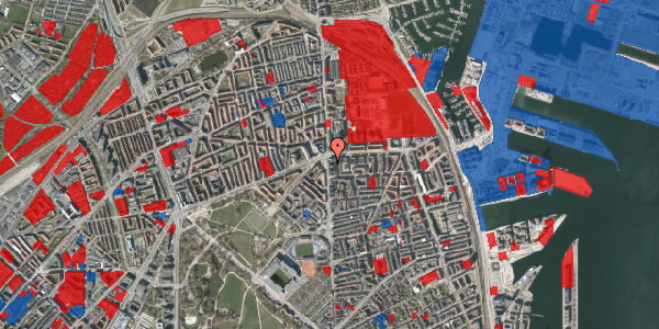 Jordforureningskort på Østerbrogade 154, st. 5, 2100 København Ø