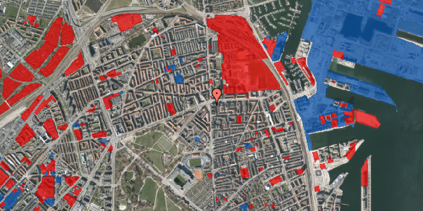 Jordforureningskort på Østerbrogade 156, st. 2, 2100 København Ø