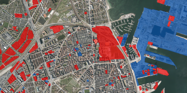 Jordforureningskort på Østerbrogade 222, 2. tv, 2100 København Ø