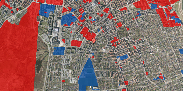 Jordforureningskort på Østerdalsgade 1A, st. tv, 2300 København S