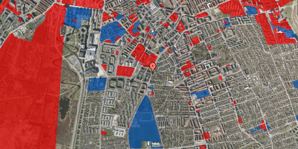 Jordforureningskort på Østerdalsgade 1B, 1. th, 2300 København S