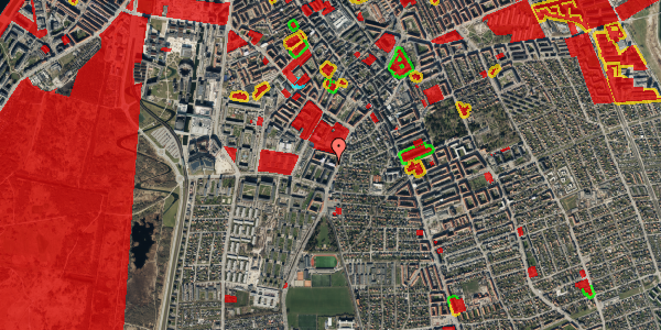 Jordforureningskort på Østerdalsgade 4, st. th, 2300 København S