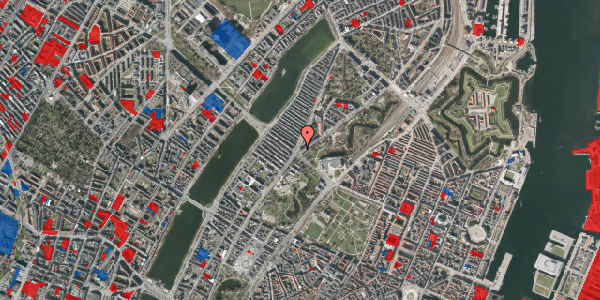 Jordforureningskort på Øster Farimagsgade 4, 3. th, 2100 København Ø