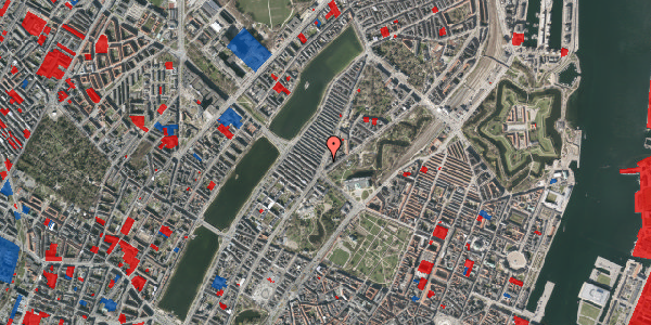 Jordforureningskort på Øster Farimagsgade 10, 2. th, 2100 København Ø