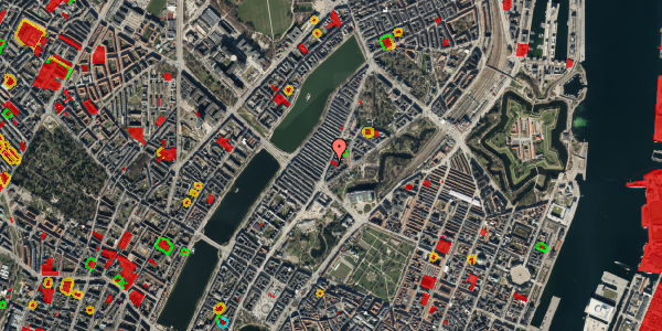 Jordforureningskort på Øster Farimagsgade 16B, st. mf, 2100 København Ø