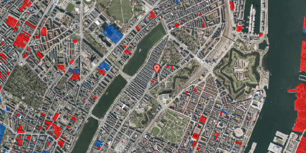 Jordforureningskort på Øster Farimagsgade 26, 1. th, 2100 København Ø