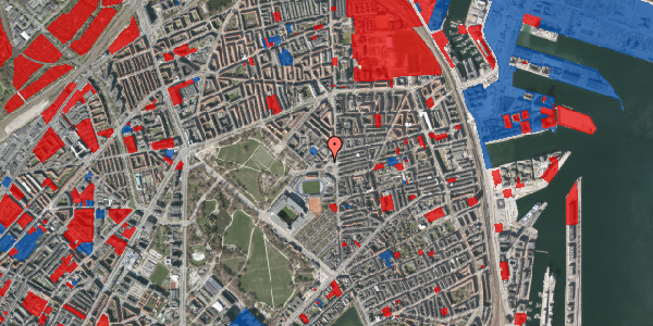 Jordforureningskort på Østerfælled Torv 1, 2100 København Ø