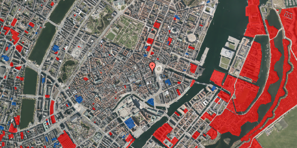 Jordforureningskort på Østergade 13, 3. th, 1100 København K