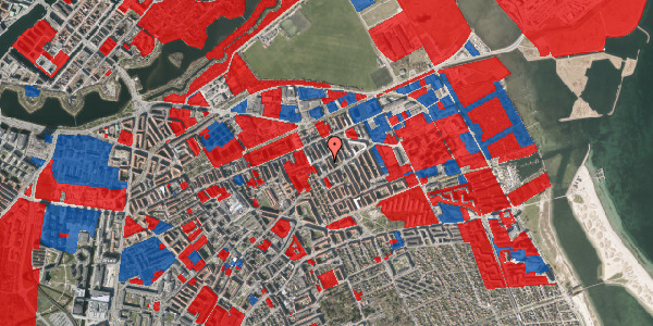 Jordforureningskort på Østrigsgade 17, 1. th, 2300 København S