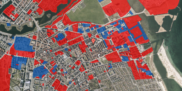 Jordforureningskort på Østrigsgade 21, 4. th, 2300 København S