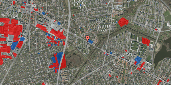 Jordforureningskort på Åfløjen 2, 2. th, 2700 Brønshøj