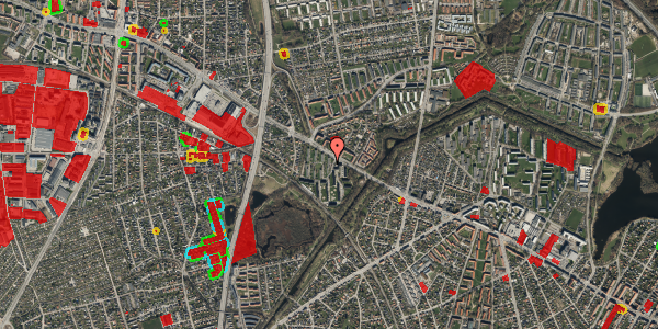 Jordforureningskort på Åfløjen 6, 2. th, 2700 Brønshøj
