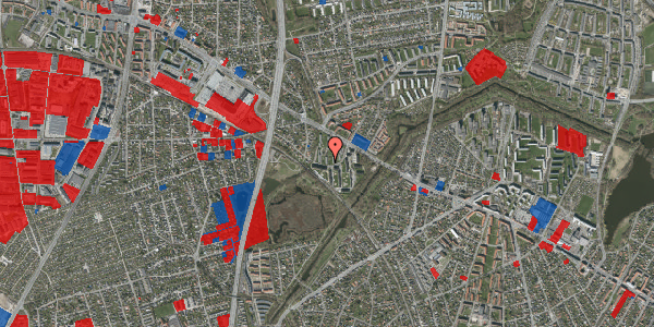 Jordforureningskort på Åfløjen 26, 2. th, 2700 Brønshøj