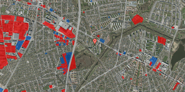 Jordforureningskort på Åfløjen 28, 2. th, 2700 Brønshøj