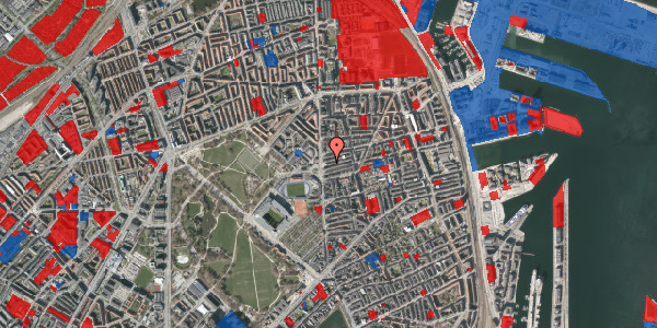 Jordforureningskort på Ålborggade 4, st. th, 2100 København Ø