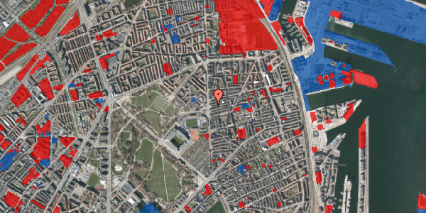 Jordforureningskort på Ålborggade 4, 1. tv, 2100 København Ø