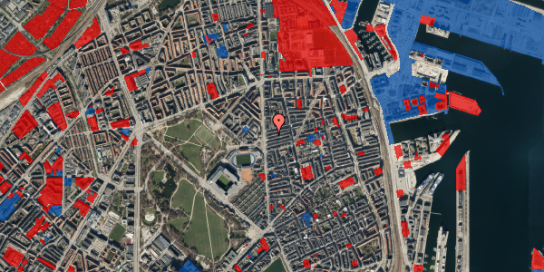 Jordforureningskort på Ålborggade 5, 4. th, 2100 København Ø