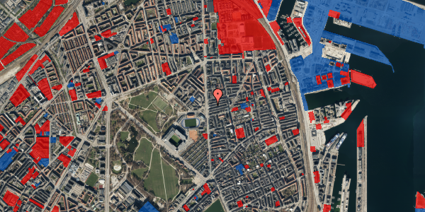 Jordforureningskort på Ålborggade 6, 2. th, 2100 København Ø