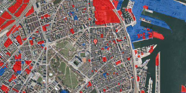 Jordforureningskort på Ålborggade 7, st. tv, 2100 København Ø