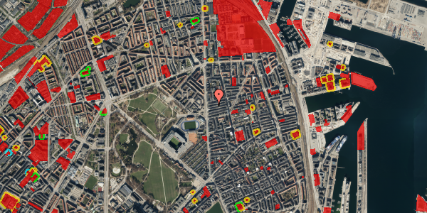 Jordforureningskort på Ålborggade 7, 1. tv, 2100 København Ø