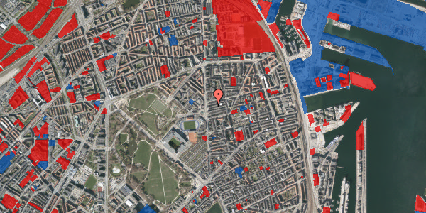 Jordforureningskort på Ålborggade 7, 2. tv, 2100 København Ø