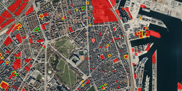 Jordforureningskort på Ålborggade 8, 1. th, 2100 København Ø
