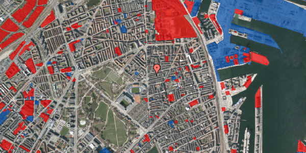 Jordforureningskort på Ålborggade 9, 1. th, 2100 København Ø