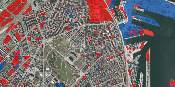 Jordforureningskort på Ålborggade 10, 4. th, 2100 København Ø