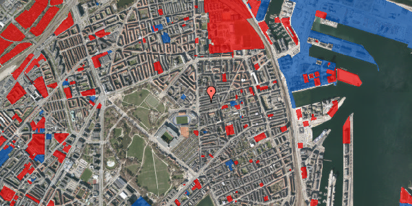 Jordforureningskort på Ålborggade 12, 1. th, 2100 København Ø