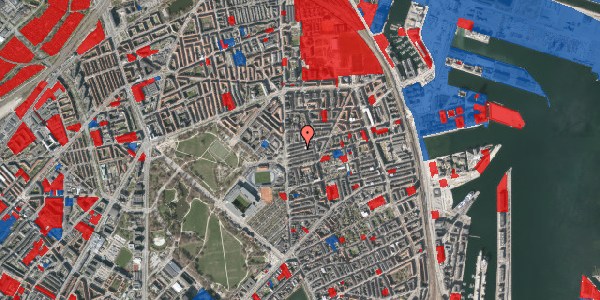 Jordforureningskort på Ålborggade 13, 2. th, 2100 København Ø