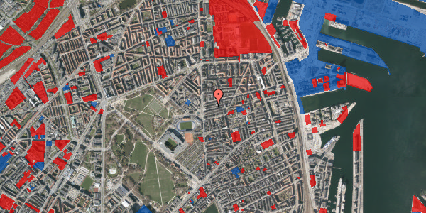 Jordforureningskort på Ålborggade 13, 4. tv, 2100 København Ø