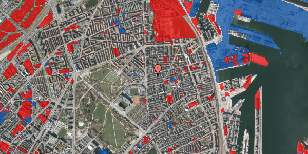 Jordforureningskort på Ålborggade 15, st. th, 2100 København Ø