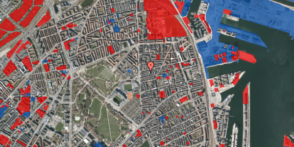 Jordforureningskort på Ålborggade 15, 1. th, 2100 København Ø