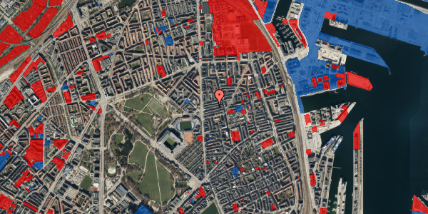 Jordforureningskort på Ålborggade 18, 1. th, 2100 København Ø