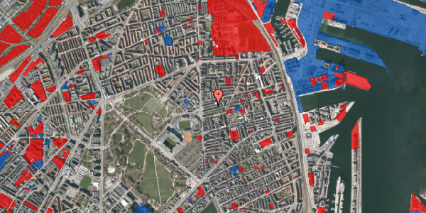 Jordforureningskort på Ålborggade 18, 2. th, 2100 København Ø