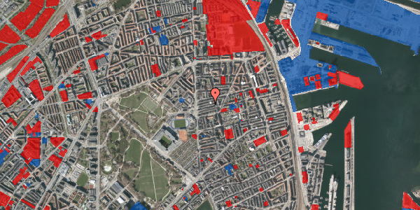 Jordforureningskort på Ålborggade 22, 1. th, 2100 København Ø