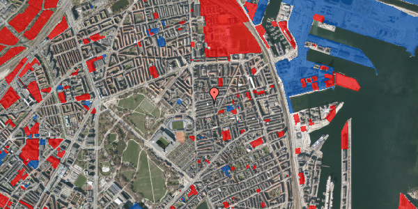 Jordforureningskort på Ålborggade 23, 1. tv, 2100 København Ø