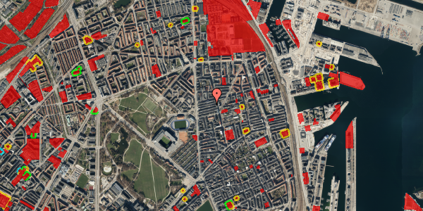 Jordforureningskort på Ålborggade 24, 4. tv, 2100 København Ø