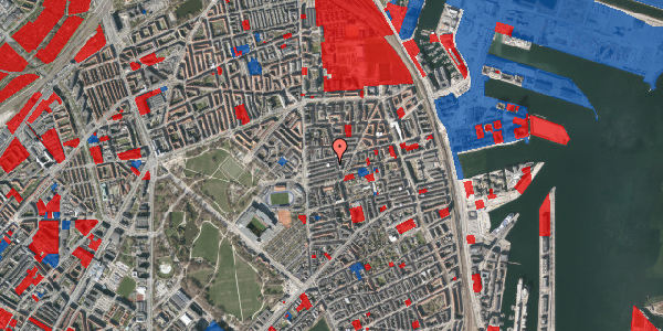 Jordforureningskort på Ålborggade 25, 1. tv, 2100 København Ø