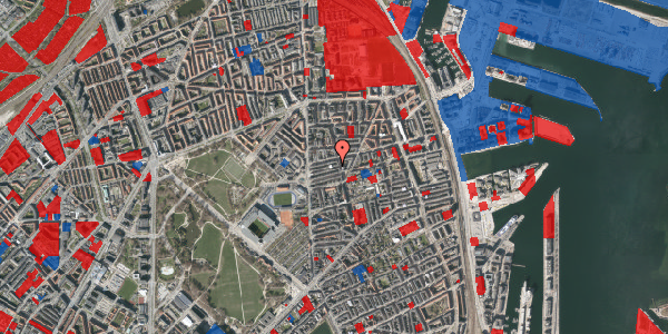 Jordforureningskort på Ålborggade 25, 3. th, 2100 København Ø