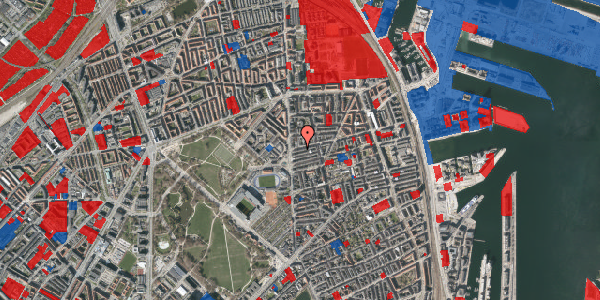 Jordforureningskort på Århusgade 8, st. , 2100 København Ø