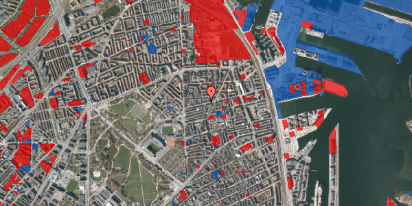 Jordforureningskort på Århusgade 31, 4. th, 2100 København Ø