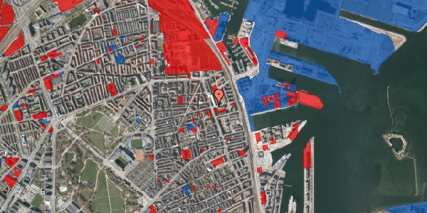 Jordforureningskort på Århusgade 95, 3. th, 2100 København Ø