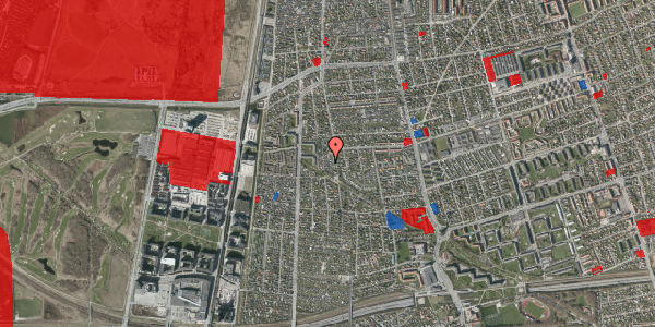 Jordforureningskort på Hf. Elmebo 36, 2300 København S