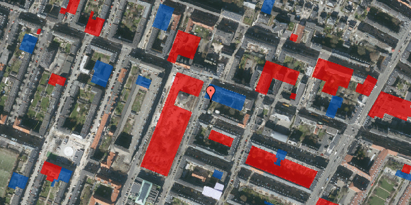 Jordforureningskort på Aksel Møllers Have 3, st. tv, 2000 Frederiksberg