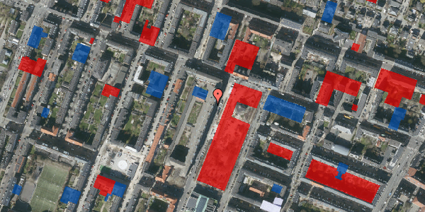 Jordforureningskort på Aksel Møllers Have 6, kl. , 2000 Frederiksberg