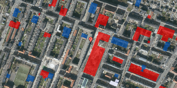 Jordforureningskort på Aksel Møllers Have 8, st. th, 2000 Frederiksberg