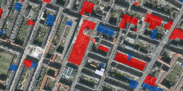 Jordforureningskort på Aksel Møllers Have 9, st. tv, 2000 Frederiksberg